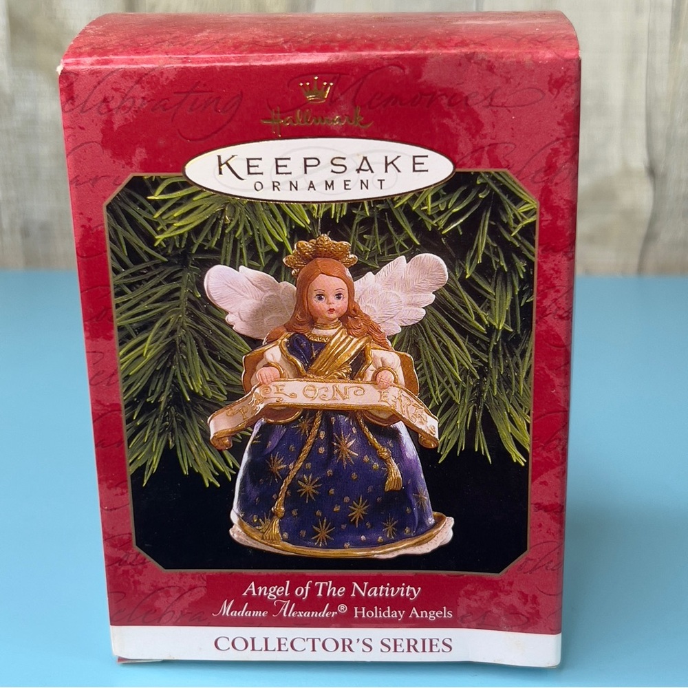 Hallmark Keepsake Ornament Madame Alexander Angel Of The Nativity Holiday Angels